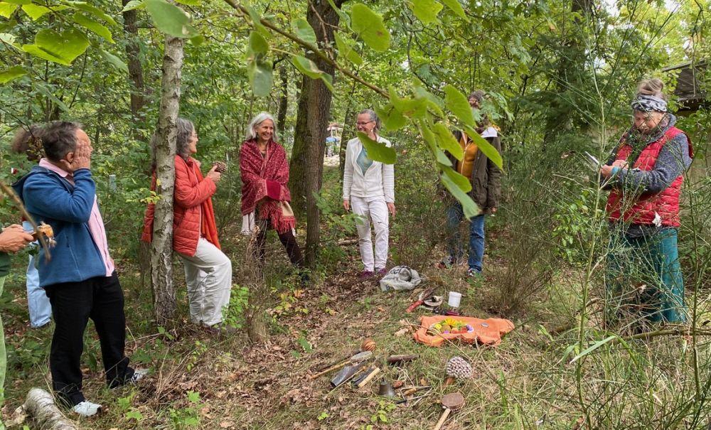 Begehung Bauplatz Ritual